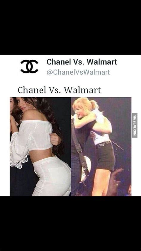 Walmart vs. chanel .